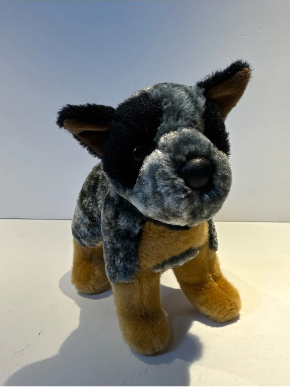 Douglas Clanger Australian Cattle Dog Plush 11x4x8 made 6/2018 NWT